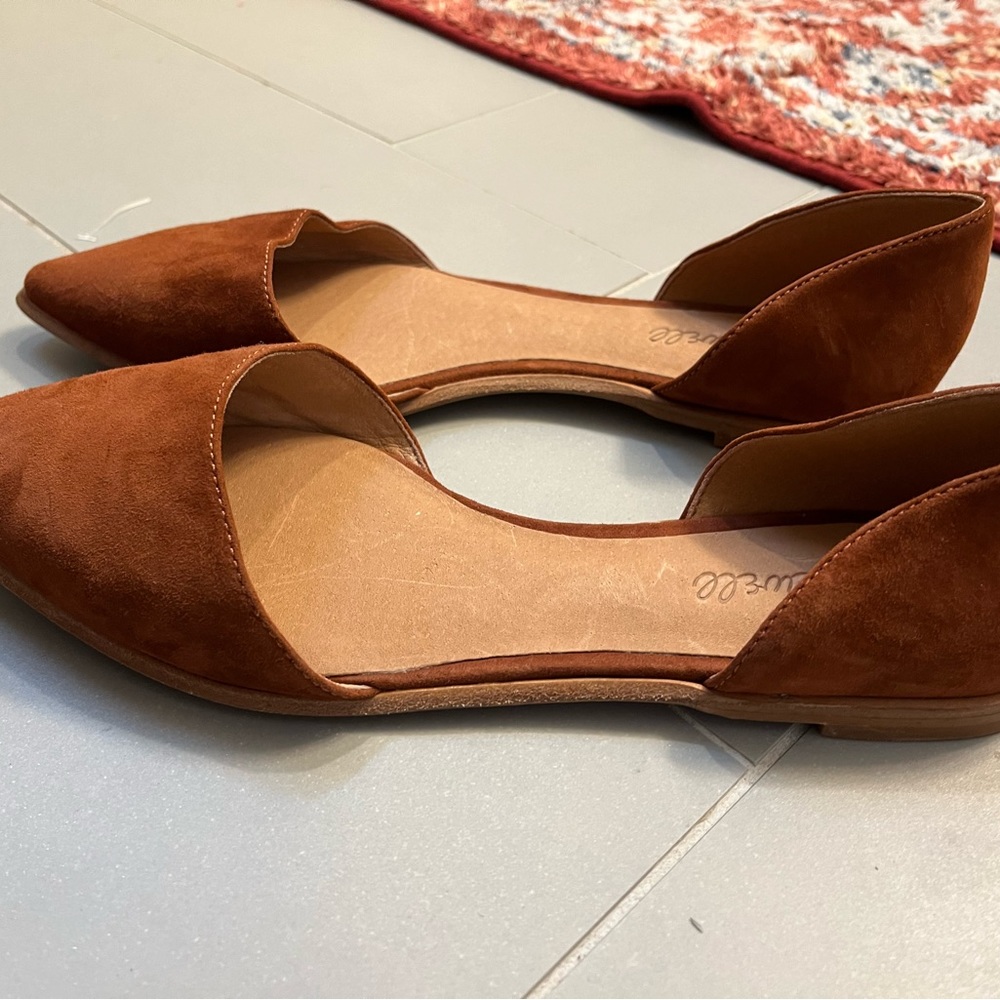 Madewell D’orsey flat.